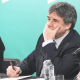 El expresidente de la Generalitat de Cataluña y líder de Junts, Carles Puigdemont, ofrece declaraciones a los medios, a 24 de enero de 2026, en Perpiñán (Francia). Glòria Sánchez - Europa Press