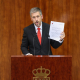 El consejero de Presidencia, Justicia y Administración Local de la Comunidad de Madrid, Miguel Ángel García Martín, durante un pleno en la Asamblea de Madrid Alejandro Martínez Vélez - Europa Press