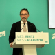 El portavoz de Junts, Josep Rius EUROPA PRESS