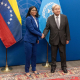 Reunión el 21 de septiembre de 2026 entre el secretario general de Naciones Unidas, António Guterres (derecha), y la presidenta encargada de Venezuela, Delcy Rodríguez (izquierda) Lev Radin / Zuma Press / Europa Press