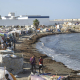 Migrantes en chabolas, en la playa de Trampolín, a 19 de septiembre de 2026, en Ceuta (España).  Marcos Moreno - Europa Press