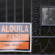 Un cartel de ‘SE ALQUILA’. Eduardo Parra - Europa Press
