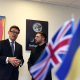 El primer ministro de Reino Unido, Andy Burnham (izq.), se reúne con el presidente de Ucrania, Volodimir Zelenski, al margen de la Asamblea General de Naciones Unidas Toby Melville/PA Wire/dpa