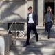 Santi Mina sale de la Audiencia de Almería tras comparecer por sorpresa en persona ante el tribunal EUROPA PRESS