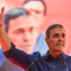El presidente del Gobierno, Pedro Sánchez, durante la celebración de la Fiesta de la Rosa del PSC | Europa Press