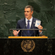 El presidente del Gobierno de España, Pedro Sánchez, ante la Asamblea General de Naciones Unidas UN PHOTO