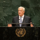 El vice primer ministro y ministro de Exteriores de Italia, Antonio Tajani, ante la Asamblea General de Naciones Unidas UN PHOTO