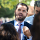 El presidente de Iustitia Europea, Luis María Pardo, a su salida de los juzgados de Plaza de Castilla, a 9 de septiembre de 2024, en Madrid (España). Gustavo Valiente - Europa Press
