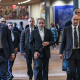 El ministro de Exteriores de Irán, Abbas Araqchi, junto a su equipo Bianca Otero / Zuma Press / Europa Press
