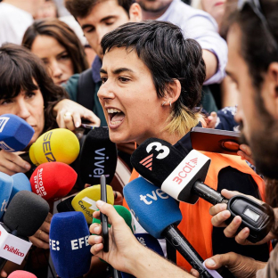 La portavoz del Sindicato de Inquilinas de Madrid, Alicia del Río | Carlos Luján - Europa Press La portavoz del Sindicato de Inquilinas de Madrid, Alicia del Río | Carlos Luján - Europa Press