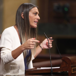 La portavoz de Junts en el Congreso, Miriam Nogueras. Eduardo Parra - Europa Press