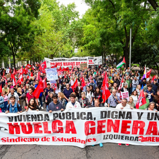Manifestación por la vivienda en Madrid. Europa Press. Manifestación por la vivienda en Madrid. Europa Press.