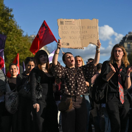 Manifestación del Sindicato de Estudiantes de París en la plaza de la República de París Julien Mattia / Zuma Press / Europa Press