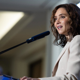 La presidenta de la Comunidad de Madrid,  Isabel Díaz Ayuso. Foto: Ananda Manjón - Europa Press