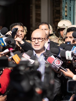 El exministro de Presidencia de Bolivia y embajador del país ante la OEA,  José Luis Lupo JOSÉ LUIS LUPO EN X