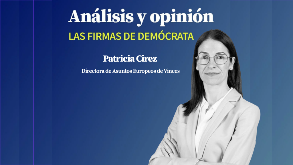 Patricia Cirez es directora de Asuntos Europeos de Vinces