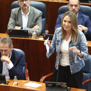 La portavoz del PSOE en la Asamblea, Mar Espinar, durante el pleno de la Asamblea de Madrid, a 8 de octubre de 2026, en Madrid (España) Eduardo Parra - Europa Press La portavoz del PSOE en la Asamblea, Mar Espinar, durante el pleno de la Asamblea de Madrid, a 8 de octubre de 2026, en Madrid (España) Eduardo Parra - Europa Press