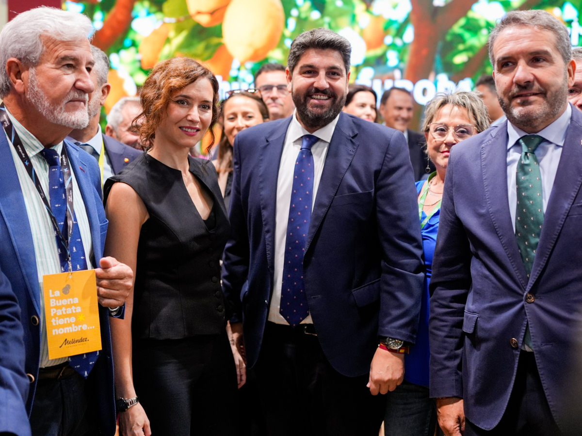 Lopez Miras y Ayuso en Fruit Attration 2026. Lopez Miras y Ayuso en Fruit Attration 2026.