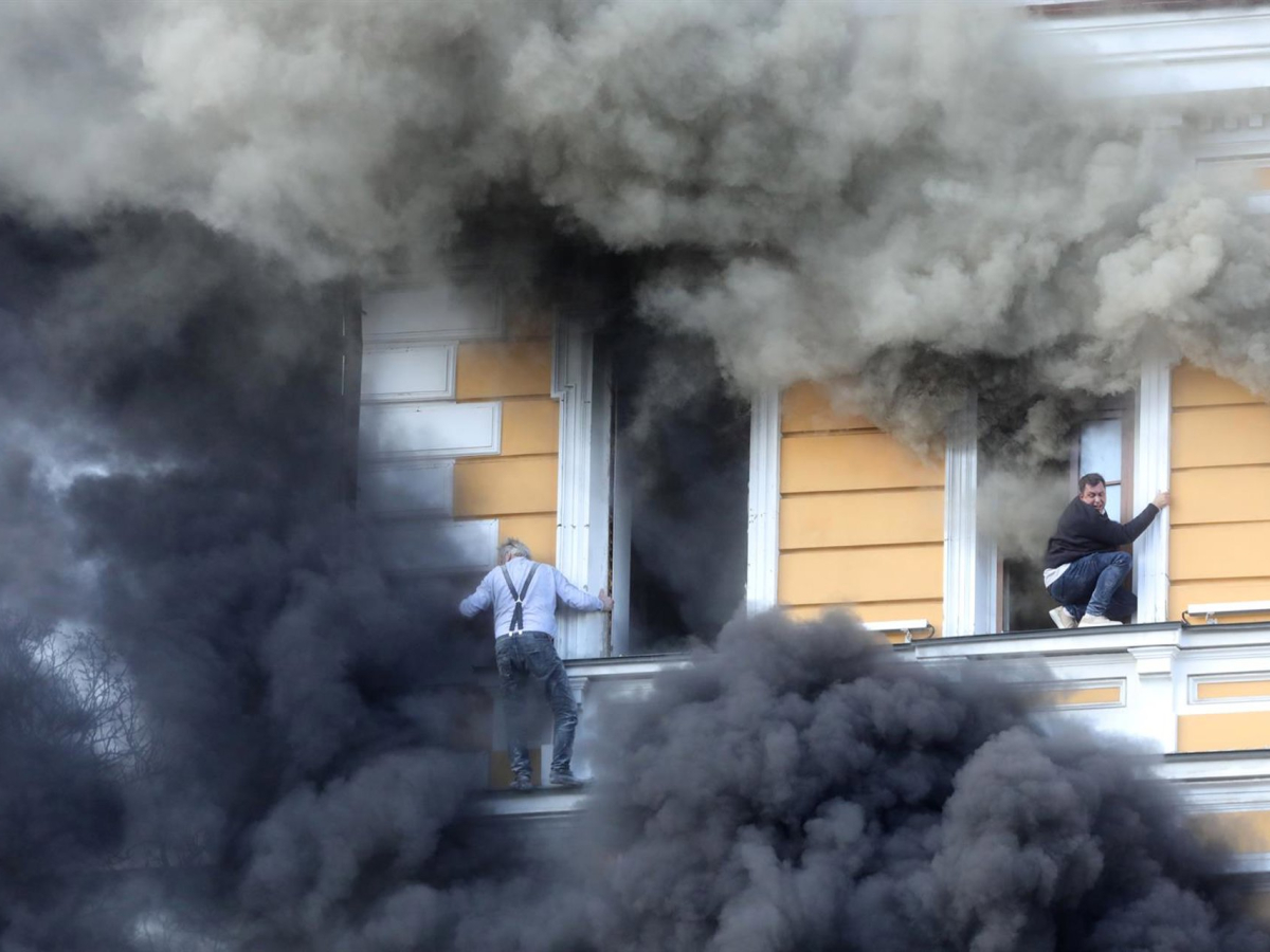Ataque ruso sobre Kiev, Ucrania (archivo) Volodymyr Tarasov / Zuma Press / Europa Press