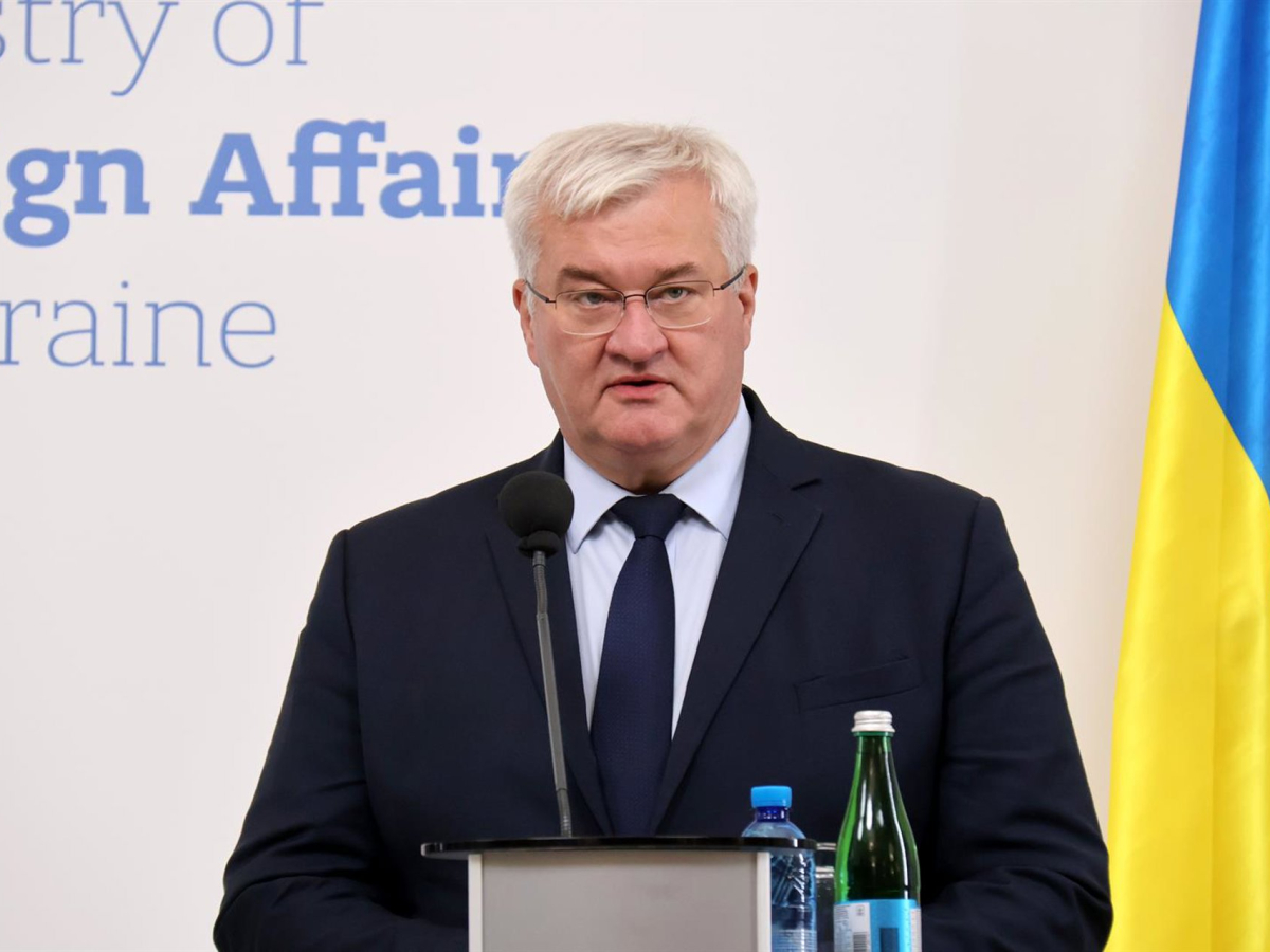 El ministro de Exteriores de Ucrania, Andri Sibiga Pavlo Bahmut / Zuma Press / Europa Press