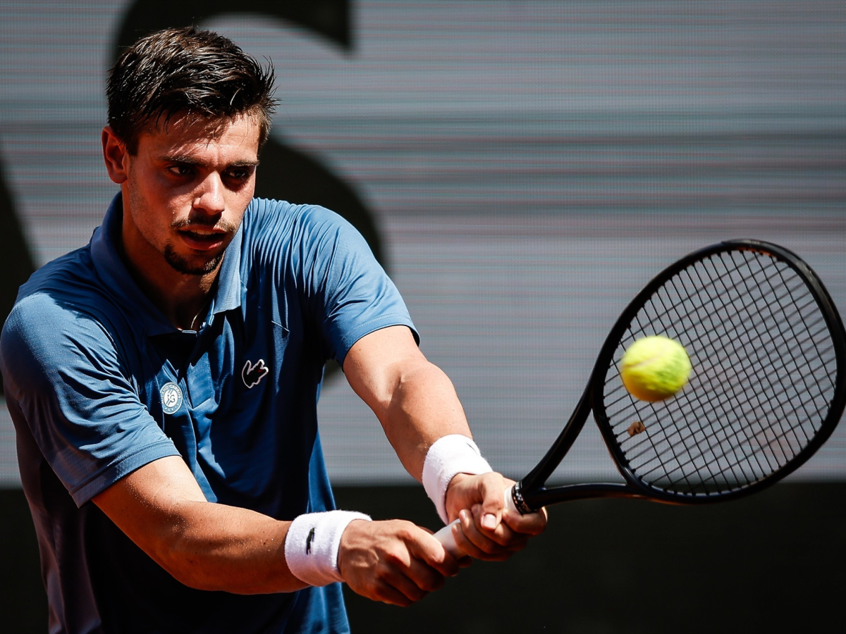 EuropaPress 7547321 24 may 2026 france paris french tennis player arthur gea in action against