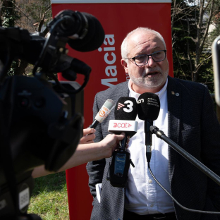 El exconseller de Cultura de la Generalitat, Lluís Puig, atiende a los medios durante la presentación del Centenari del Fets de Prats de Molló y de la Fundació Casa Francesc Macià, a 21 de marzo de 2026 Glòria Sánchez - Europa Press El exconseller de Cultura de la Generalitat, Lluís Puig, atiende a los medios durante la presentación del Centenari del Fets de Prats de Molló y de la Fundació Casa Francesc Macià, a 21 de marzo de 2026 Glòria Sánchez - Europa Press