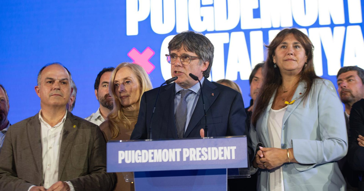 Laura Borràs dismisses that Puigdemont will return before the general elections and points to "a country return"