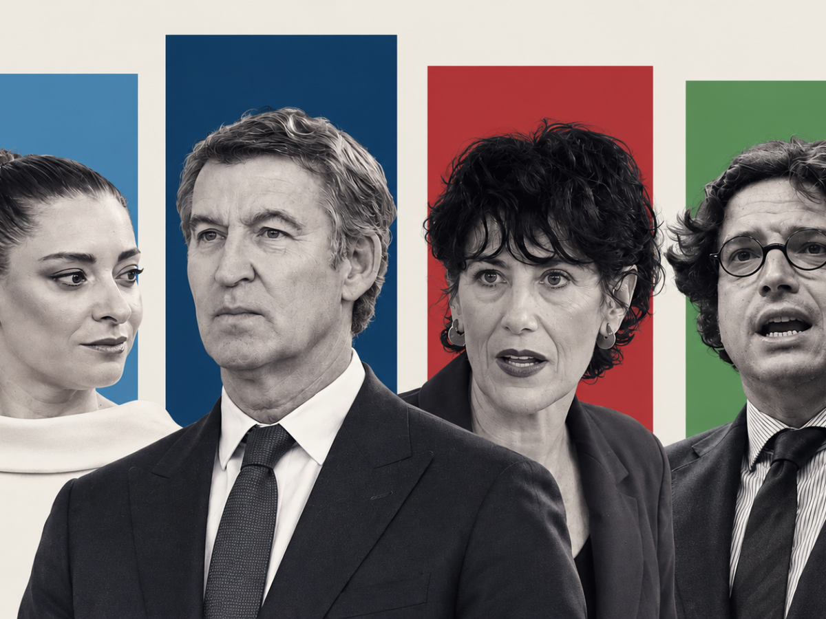 Ester Muñoz, Alberto Núñez Feijóo, Elma Saiz y José María Figaredo | Elaboración propia / Europa Press