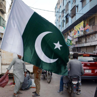 Bandera de Pakistán en la localidad de Karachi PPI / Zuma Press / Europa Press