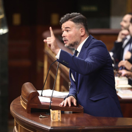 El cabeza de lista de ERC por Barcelona a las elecciones generales, Gabriel Rufián Eduardo Parra - Europa Press
