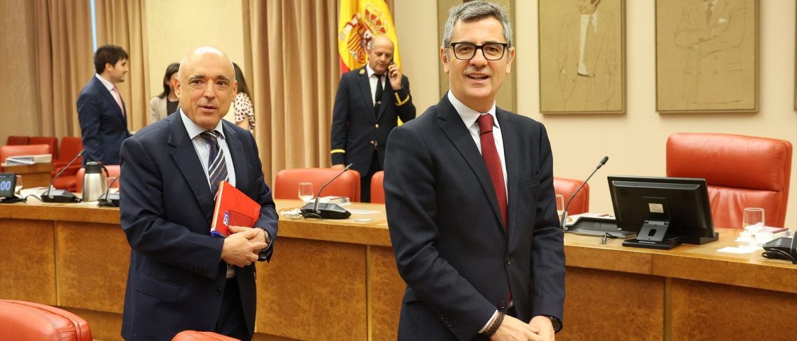 El ministro de la Presidencia, Félix Bolaños, en la Diputación Permanente del Congreso de los Diputados, a 16 de octubre de 2026, en Madrid (España) | Marta Fernández El ministro de la Presidencia, Félix Bolaños, en la Diputación Permanente del Congreso de los Diputados, a 16 de octubre de 2026, en Madrid (España) | Marta Fernández