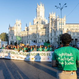 EuropaPress 7850319 decenas personas concentracion motivo huelga educacion 16 octubre 2026