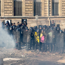 Disturbios durante la manifestación por el coste de la vida en Francia Васильев Александр / Zuma Press / Europa Press