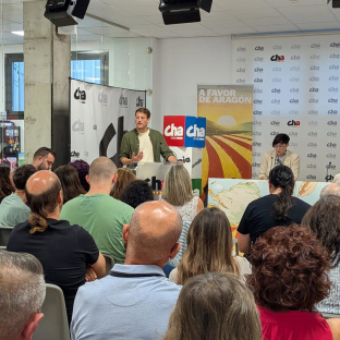CHA‑Frente Amplio Aragón no competirá al Congreso por Teruel para evitar la fragmentación del voto