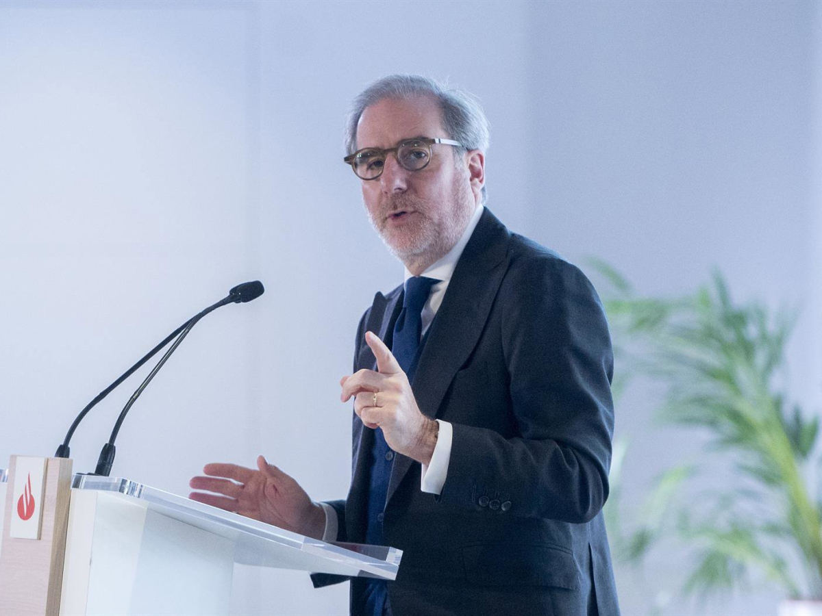 El consejero delegado de Banco Santander, Héctor Grisi. Alberto Ortega - Europa Press