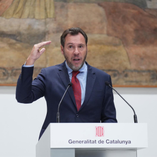 El ministro de Transportes y Movilidad Sostenible, Óscar Puente. David Zorrakino - Europa Press