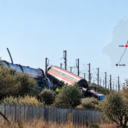 Descarrilamiento ferroviario entre Madrid y Sevilla
