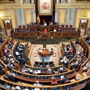 Imagen de archivo del pleno del Congreso de los Diputados.
