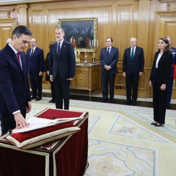 Toma de posesión de Pedro Sánchez Toma de posesión de Pedro Sánchez