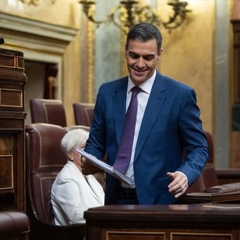 Segunda sesión del pleno de investidura de Sánchez en el Congreso Segunda sesión del pleno de investidura de Sánchez en el Congreso