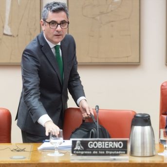 El ministro de la Presidencia, Justicia y Relaciones con las Cortes, Felix Bolaños, llega a la Comisión de Justicia, en el Congreso de los Diputados | Eduardo Parra (Europa Press). El ministro de la Presidencia, Justicia y Relaciones con las Cortes, Felix Bolaños, llega a la Comisión de Justicia, en el Congreso de los Diputados | Eduardo Parra (Europa Press).