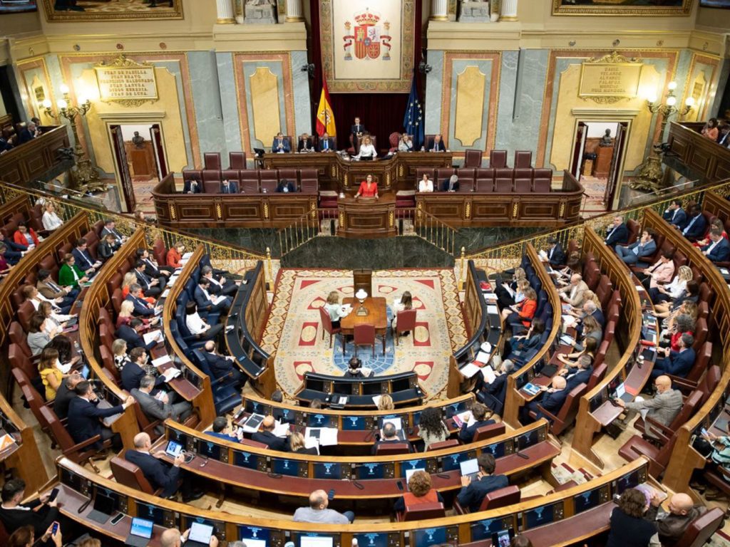 Imagen de archivo del pleno del Congreso de los Diputados.