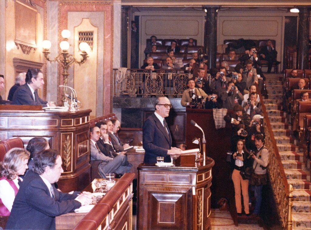 Calvo-Sotelo interviene en el debate de su investidura | Congreso de los Diputados