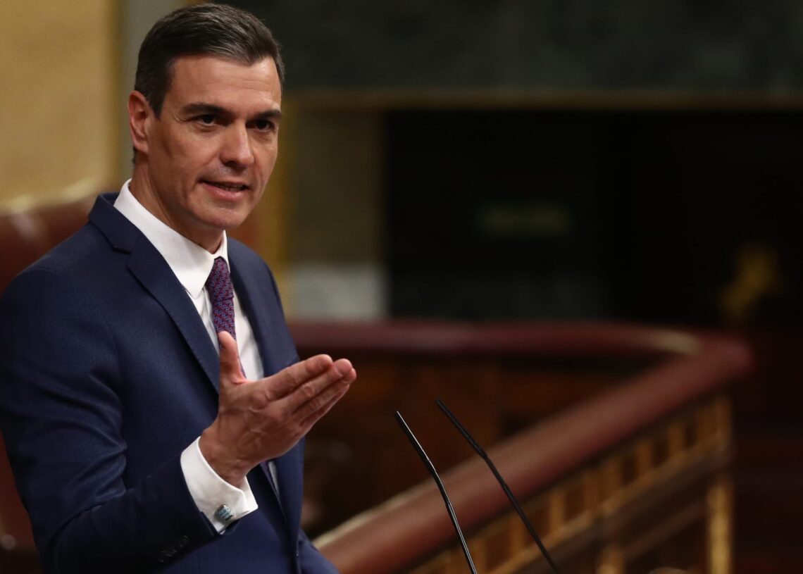 El presidente del Gobierno interviene en un Pleno | LA MONCLOA