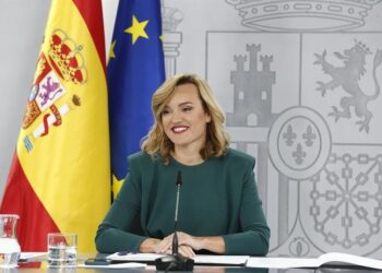 La ministra de Educación, Formación Profesional y Deportes y portavoz del Gobierno, Pilar Alegría, comparece ante los medios de comunicación | JOSÉ MANUEL ÁLVAREZ