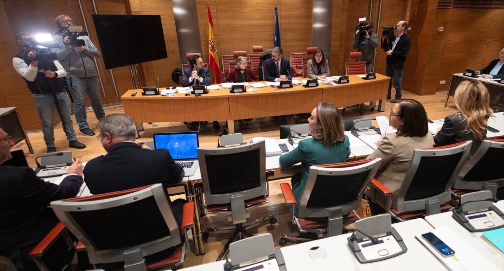 Ponencia de la Comisión de Justicia sobre la Proposición de Ley Orgánica de Amnistía, en el Palacio del Senado, a 18 de enero de 2024, en Madrid (España). Fuente Eduardo Parra/ EuropaPress.