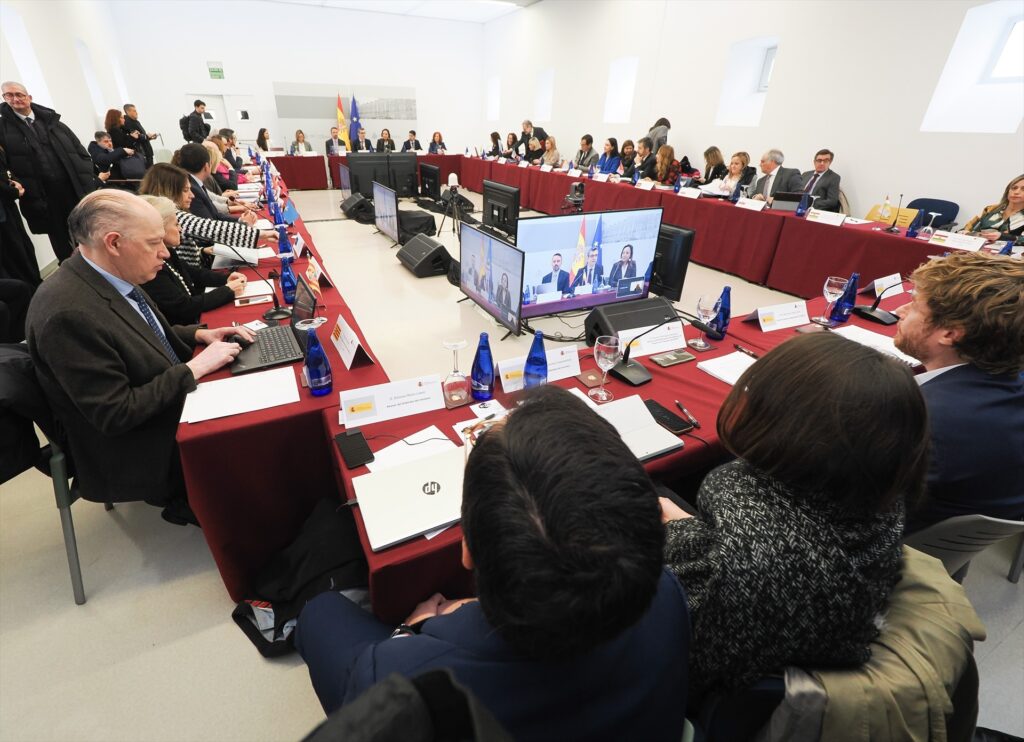 Imagen de archivo de una Conferencia Sectorial de Justicia | CLAUDIA ALBA (EUROPA PRESS).