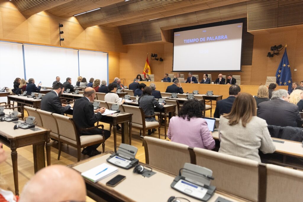 Asistentes en la Comisión de Justicia, en el Congreso de los Diputados, a 7 de marzo de 2024, en Madrid (España) | EDUARDO PARRA (EUROPA PRESS).