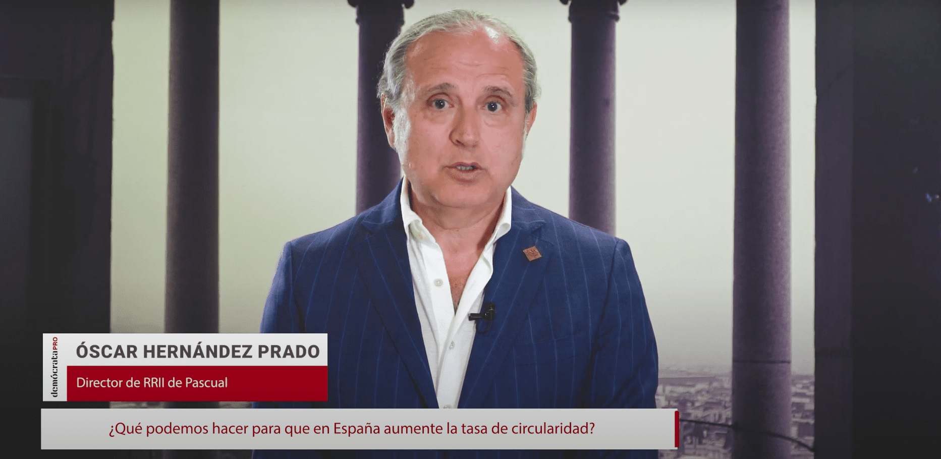 Óscar Hernández Prado, Director de RRII de Pascual.