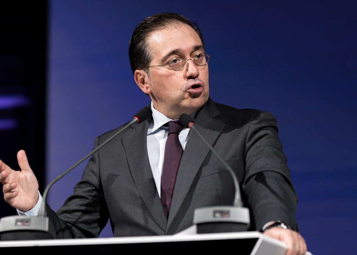 Imagen de archivo del ministro de Asuntos Exteriores, Unión Europea y Cooperación, José Manuel Albares | DIEGO RADAMÉS (EUROPA PRESS).